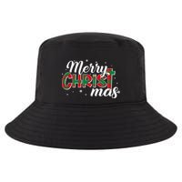 Plaid Merry Christmas Christ Cool Comfort Performance Bucket Hat