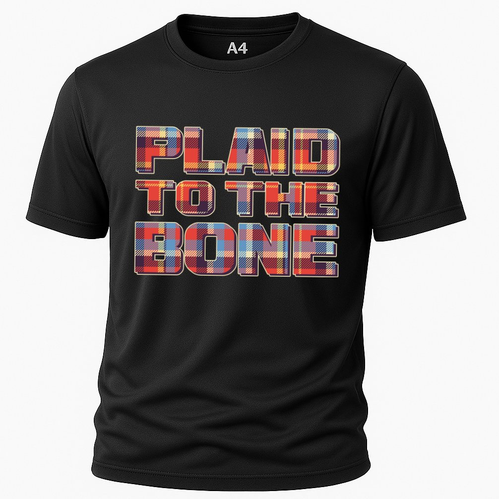 Plaid To The Bone Performance Shirt