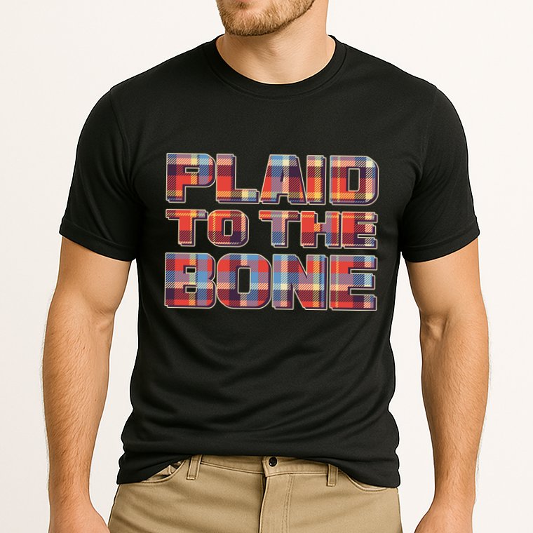 Plaid To The Bone Performance Shirt