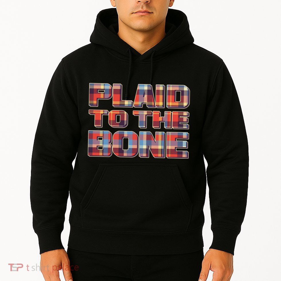Plaid To The Bone Hoodie