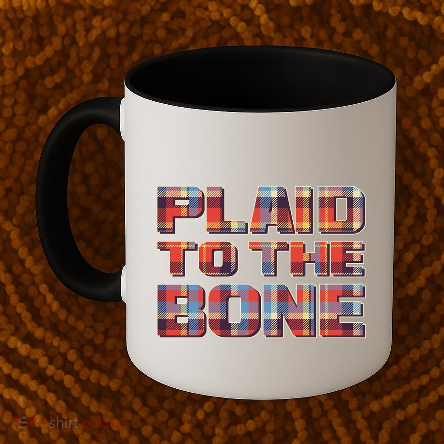 Plaid To The Bone Mug