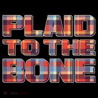 Plaid To The Bone Short Acrylic Beanie