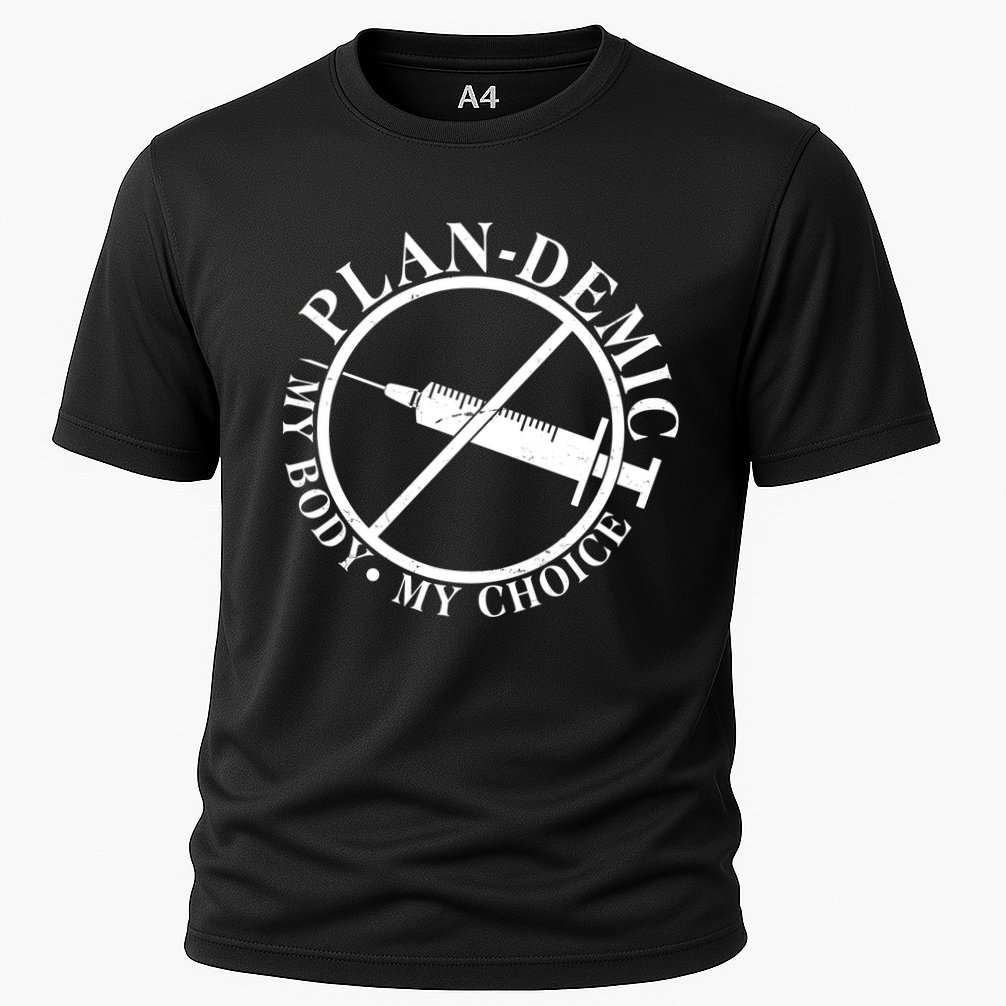 Plan-Demic My Body My Choice Cooling Performance Crew T-Shirt