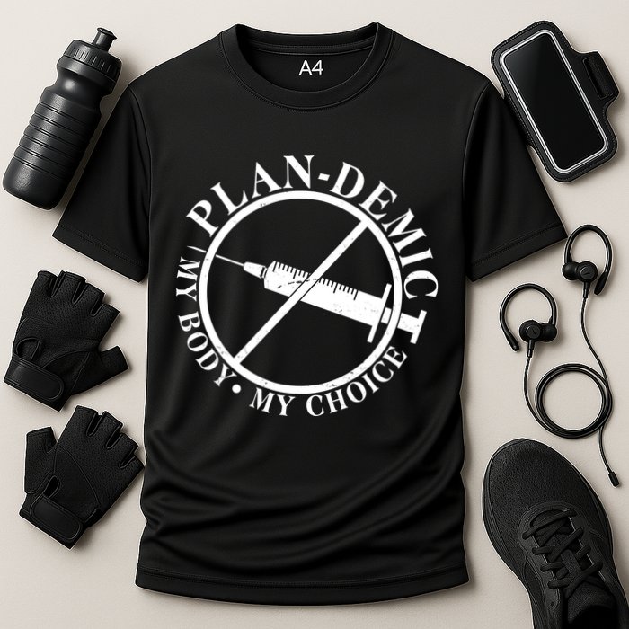 Plan-Demic My Body My Choice Cooling Performance Crew T-Shirt