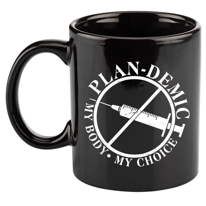 Plan-Demic My Body My Choice 11oz C Handle Ceramic Mug