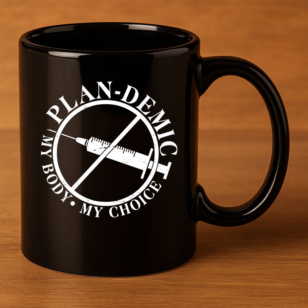 Plan-Demic My Body My Choice 11oz C Handle Ceramic Mug