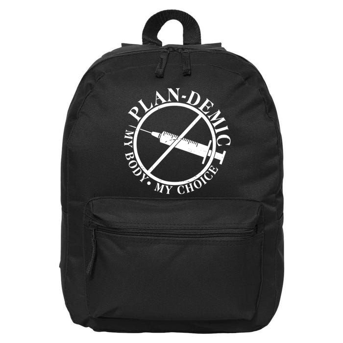 Plan-Demic My Body My Choice 16 in Basic Backpack
