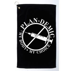 Plan-Demic My Body My Choice Platinum Collection Golf Towel