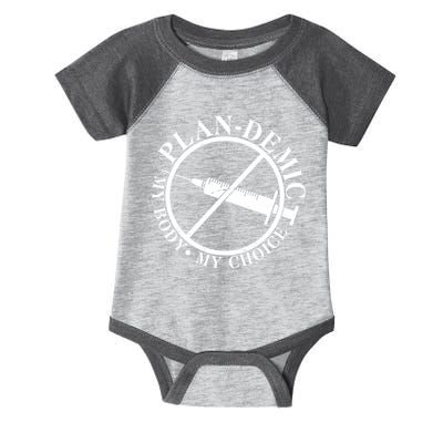 Plan-Demic My Body My Choice Infant Baby Jersey Bodysuit