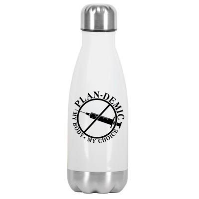 Plan-Demic My Body My Choice Stainless Steel Insulated Water Bottle