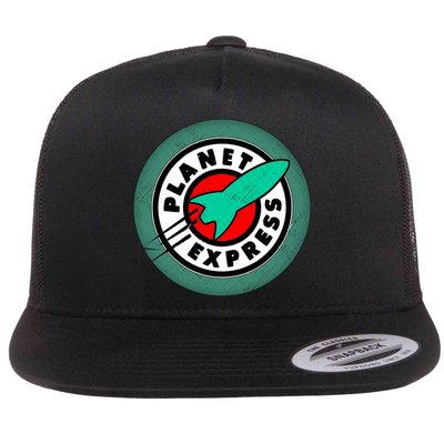 Planet Express Logo Vintage Flatbill Hat