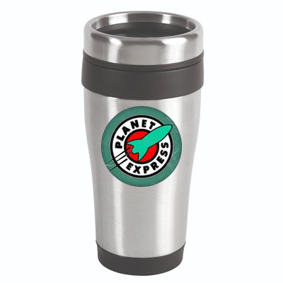Planet Express Logo Vintage 16oz Travel Tumbler