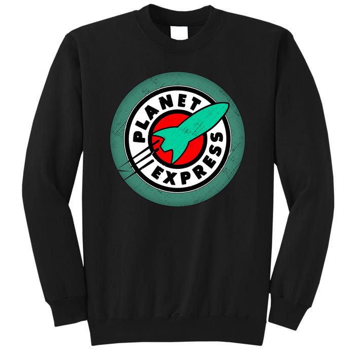 Planet Express Logo Vintage Tall Sweatshirt