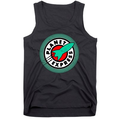 Planet Express Logo Vintage Tank Top