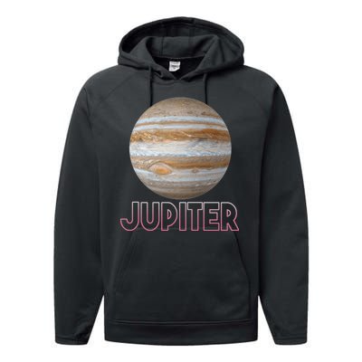 Planet Jupiter Performance Fleece Hoodie