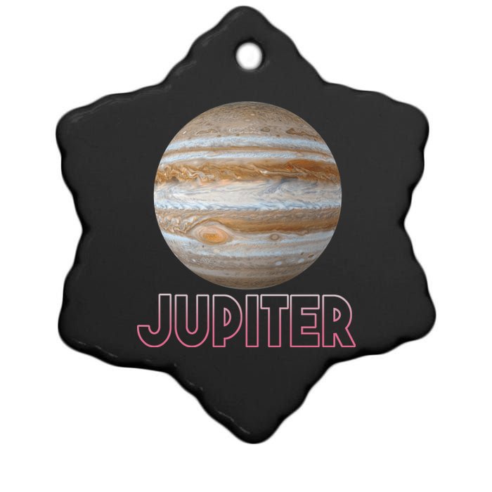 Planet Jupiter Ceramic Star Ornament