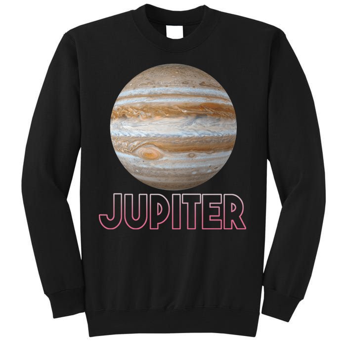 Planet Jupiter Tall Sweatshirt