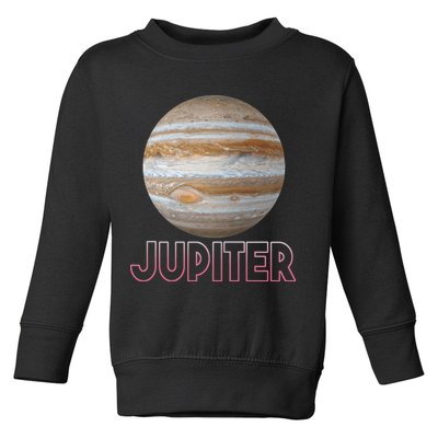 Planet Jupiter Toddler Sweatshirt