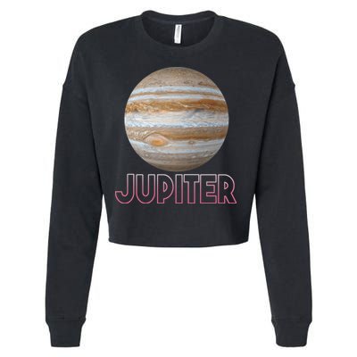 Planet Jupiter Cropped Pullover Crew