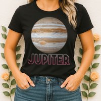 Planet Jupiter Womens T-Shirt