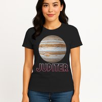 Planet Jupiter Womens T-Shirt