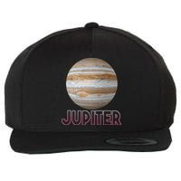 Planet Jupiter Wool Snapback Cap