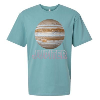 Planet Jupiter Sueded Cloud Jersey T-Shirt