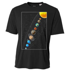 Planets Solar System Cooling Performance Crew T-Shirt