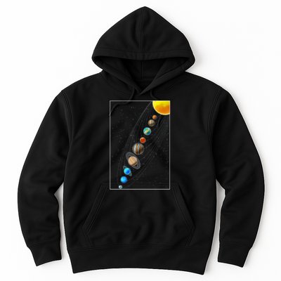 Planets Solar System Hoodie