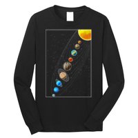Planets Solar System Long Sleeve Shirt