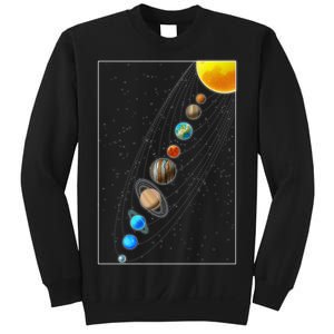 Planets Solar System Sweatshirt