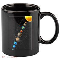 Planets Solar System 11oz C Handle Ceramic Mug