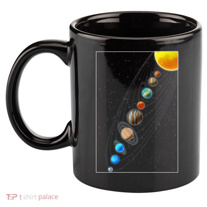 Planets Solar System 11oz C Handle Ceramic Mug