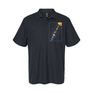 Planets Solar System Softstyle Adult Sport Polo