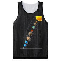 Planets Solar System Mesh Reversible Basketball Jersey Tank