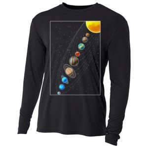 Planets Solar System Cooling Performance Long Sleeve Crew