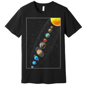 Planets Solar System Premium T-Shirt