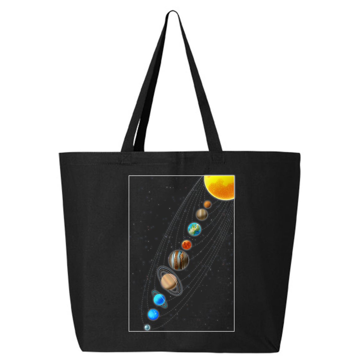 Planets Solar System 25L Jumbo Tote