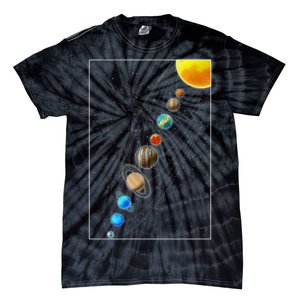 Planets Solar System Tie-Dye T-Shirt