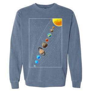 Planets Solar System Garment-Dyed Sweatshirt