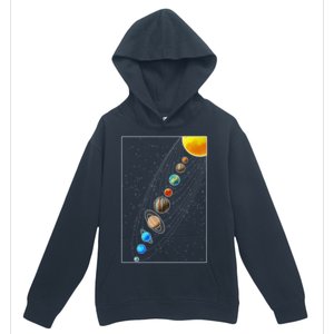 Planets Solar System Urban Pullover Hoodie