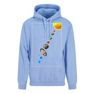 Planets Solar System Unisex Surf Hoodie