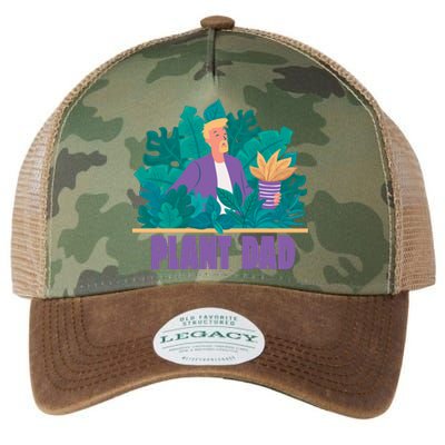 Plant Dad Legacy Tie Dye Trucker Hat