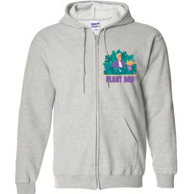 Plant Dad Full Zip Hoodie