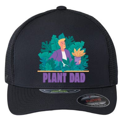 Plant Dad Flexfit Unipanel Trucker Cap