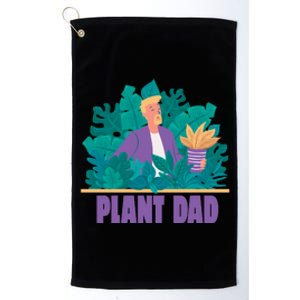 Plant Dad Platinum Collection Golf Towel