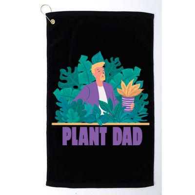 Plant Dad Platinum Collection Golf Towel