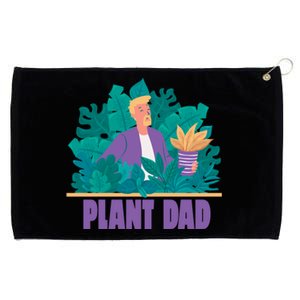 Plant Dad Grommeted Golf Towel