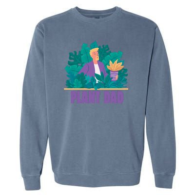 Plant Dad Garment-Dyed Sweatshirt