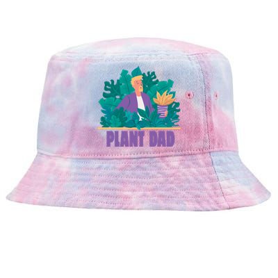 Plant Dad Tie-Dyed Bucket Hat